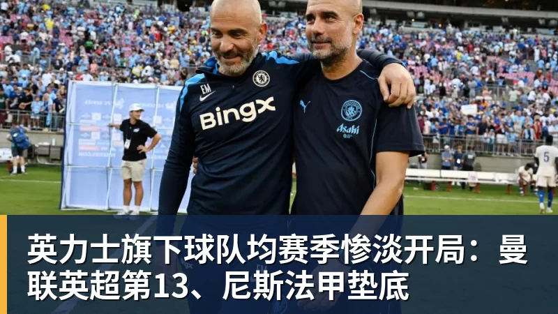英力士旗下球队均赛季惨淡开局：曼联英超第13、尼斯法甲垫底